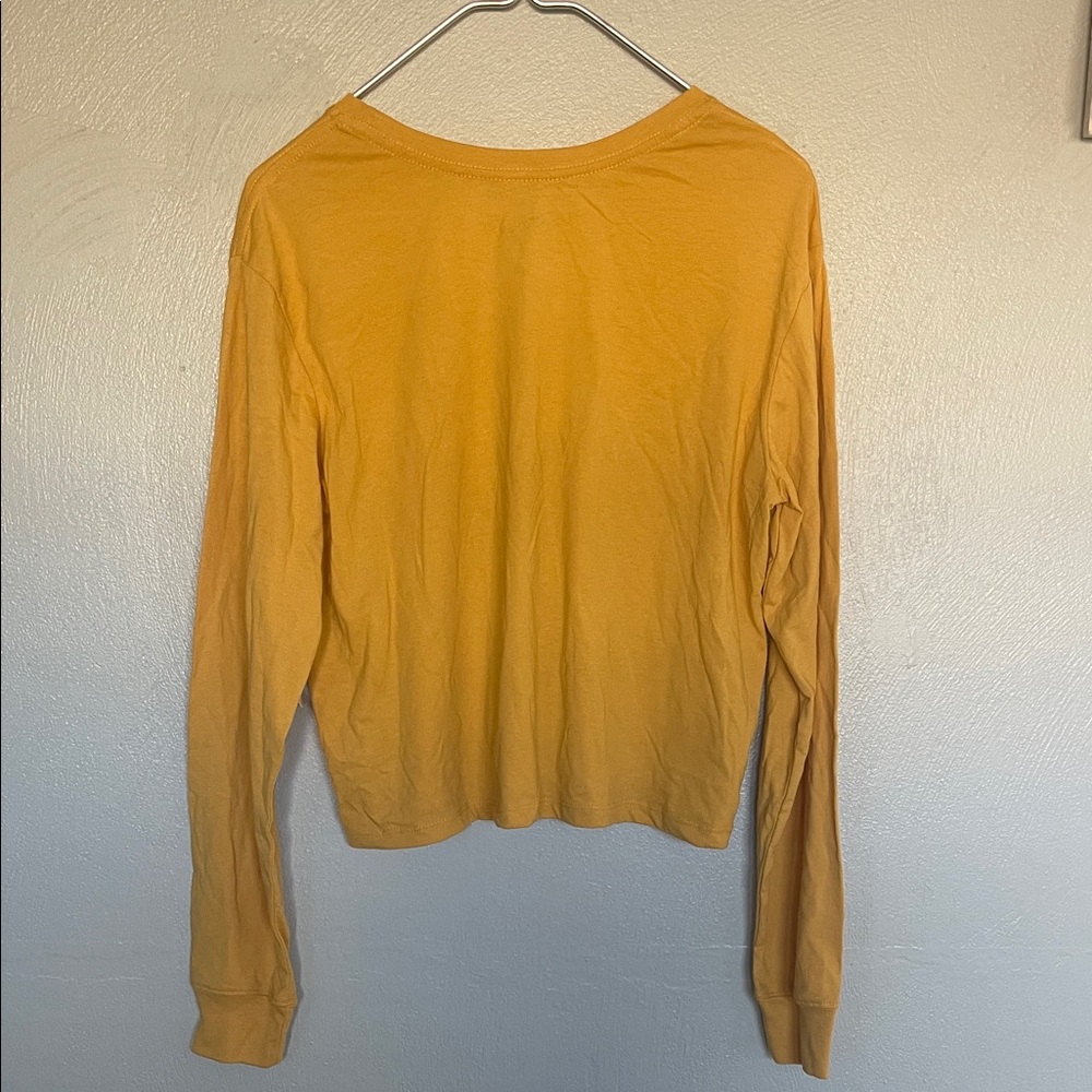 Disney Winnie the Pooh Honey Gold Long Sleeve Graphic Tee Shirt XL - Picture 2 of 4